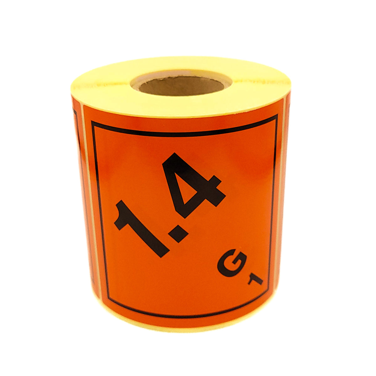 Warning Labels Class 1.4 G Materials and Objects that pose only a low risk of explosion Transport Stickers 100x100 500 per roll