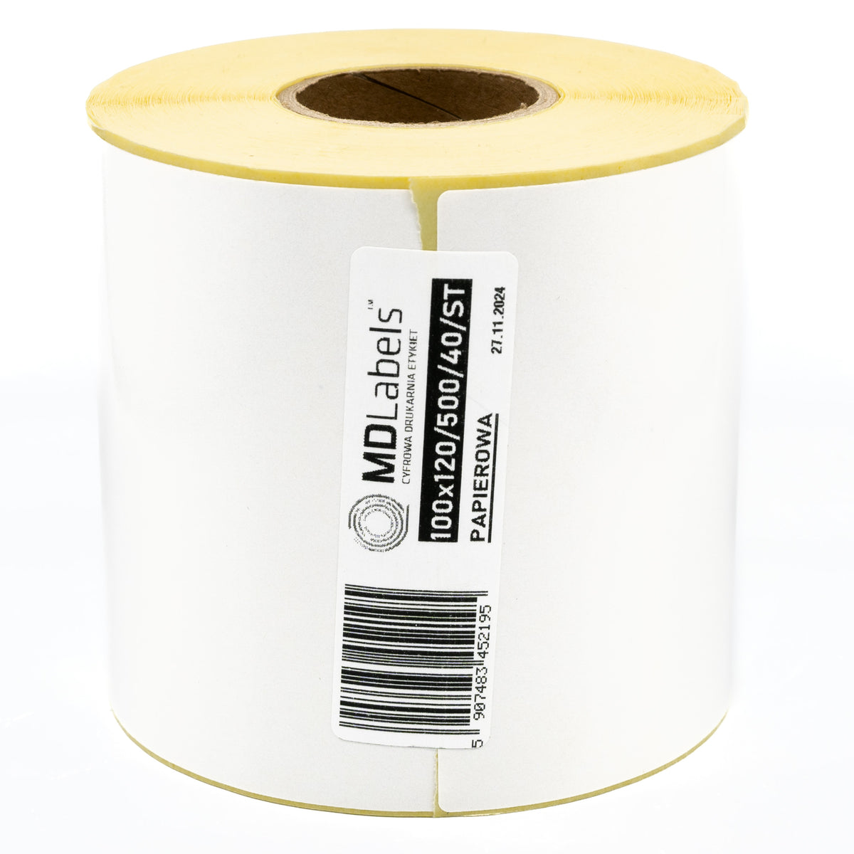 Self-Adhesive Thermal Transfer Paper Labels White 100x120mm 500 pcs