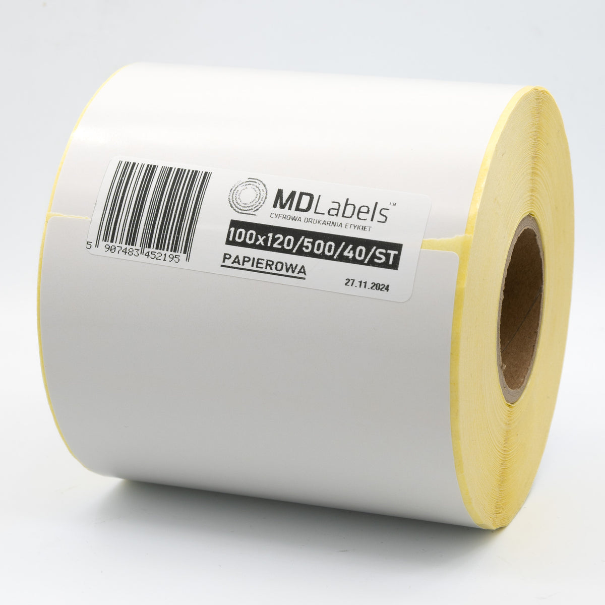 Self-Adhesive Thermal Transfer Paper Labels White 100x120mm 500 pcs