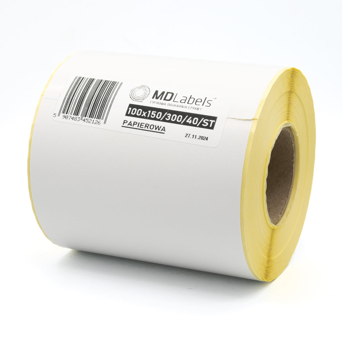 Self-Adhesive Thermal Transfer Paper Labels White 100x150mm 300pcs