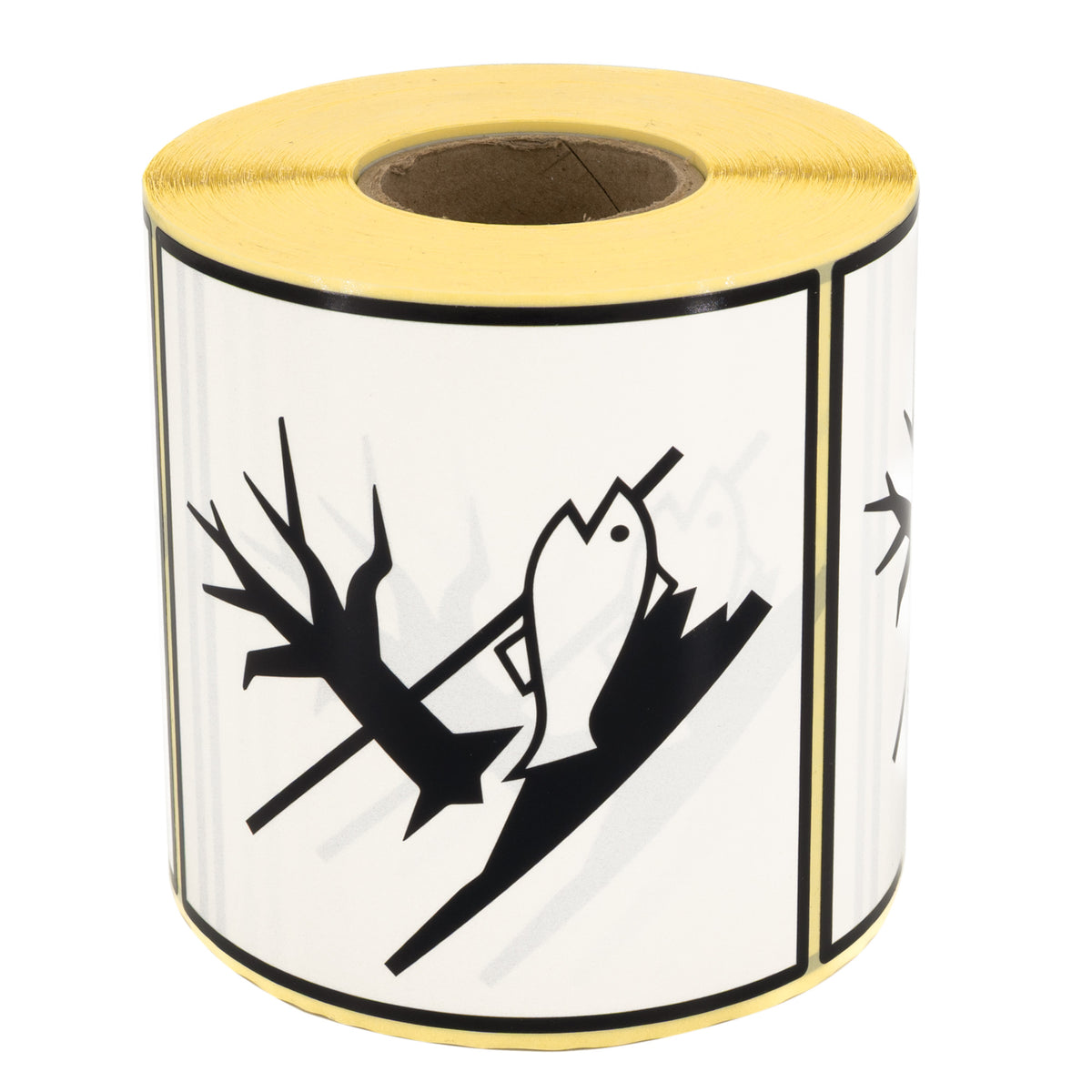 Warnetiketten Umweltgefährdend COSHH-Schild 100x100 500 pro Rolle