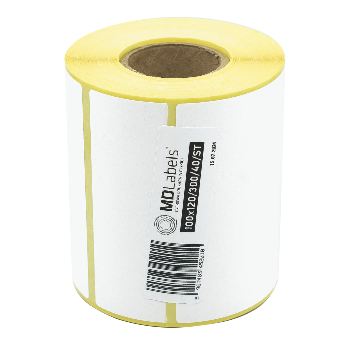 Thermal labels 100x120mm 300 per roll