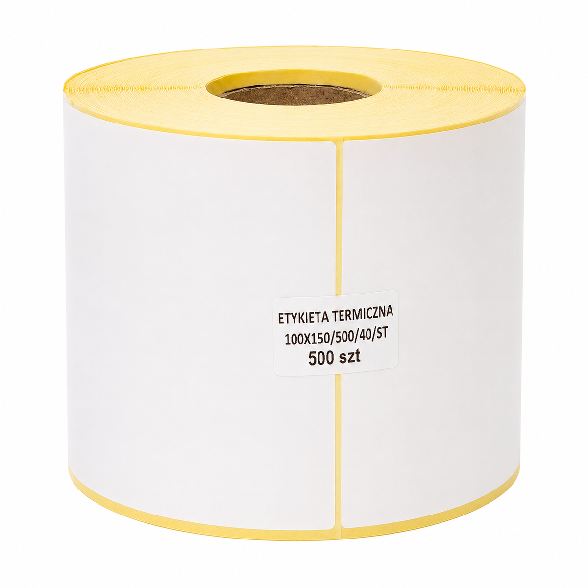Thermo-Versandetiketten 100 × 150 mm – 500 Stück pro Rolle