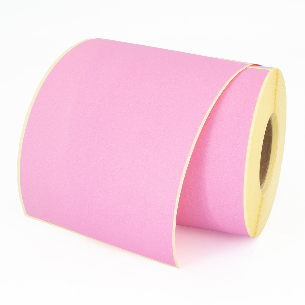 Etykiety termiczne 100 × 150 mm – 300 szt. – różowe