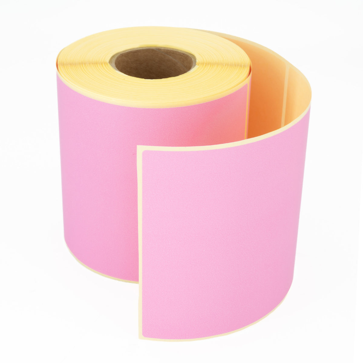 Etykiety termiczne 100 × 150 mm – 300 szt. – różowe