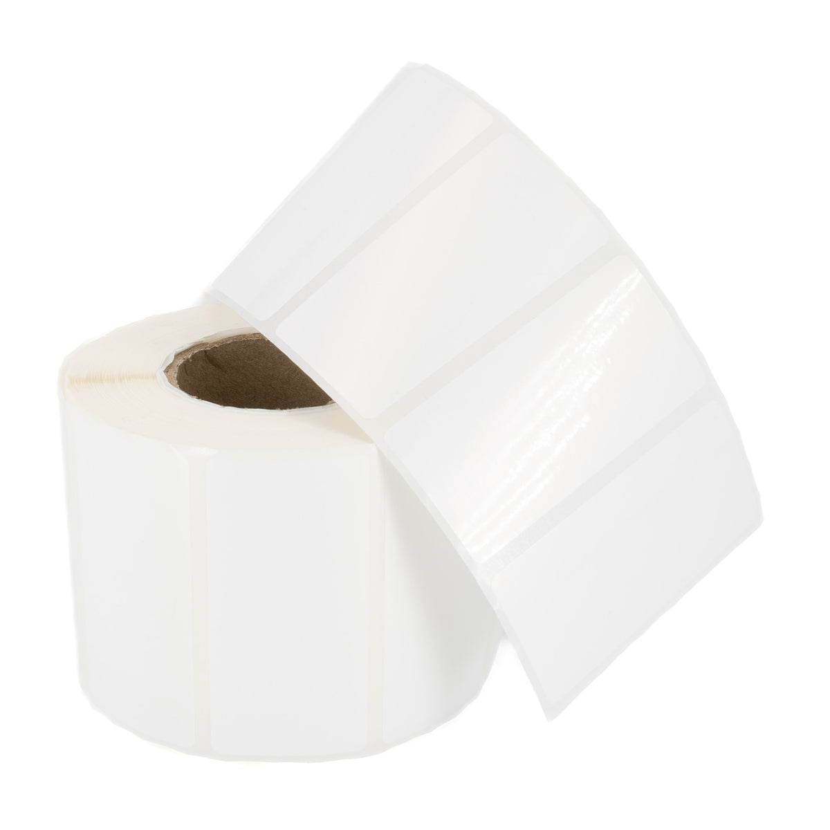 Étiquettes en film blanc en rouleau, 60 x 30 mm