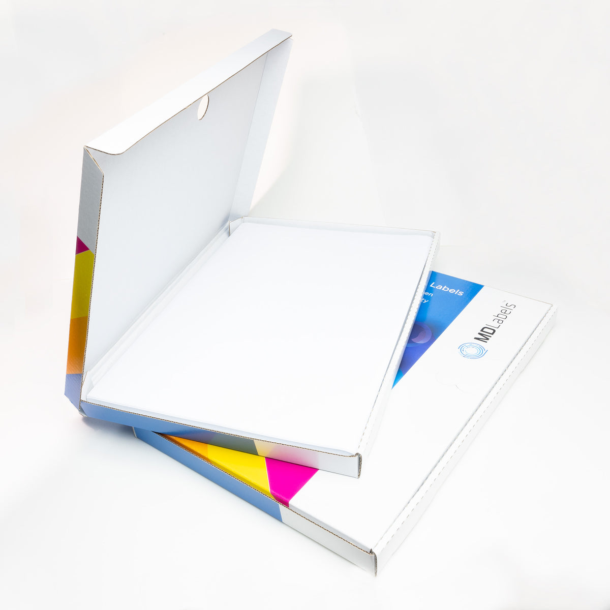 Etykiety samoprzylepne A4, 100 arkuszy | MD Labels