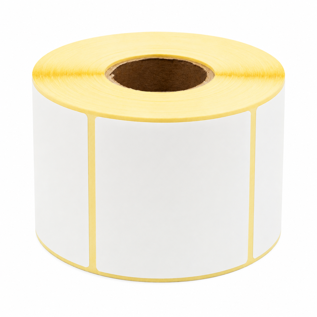 Etykiety termiczne samoprzylepne 50 × 50 mm – 1000 szt. na rolce, gilza 40 mm