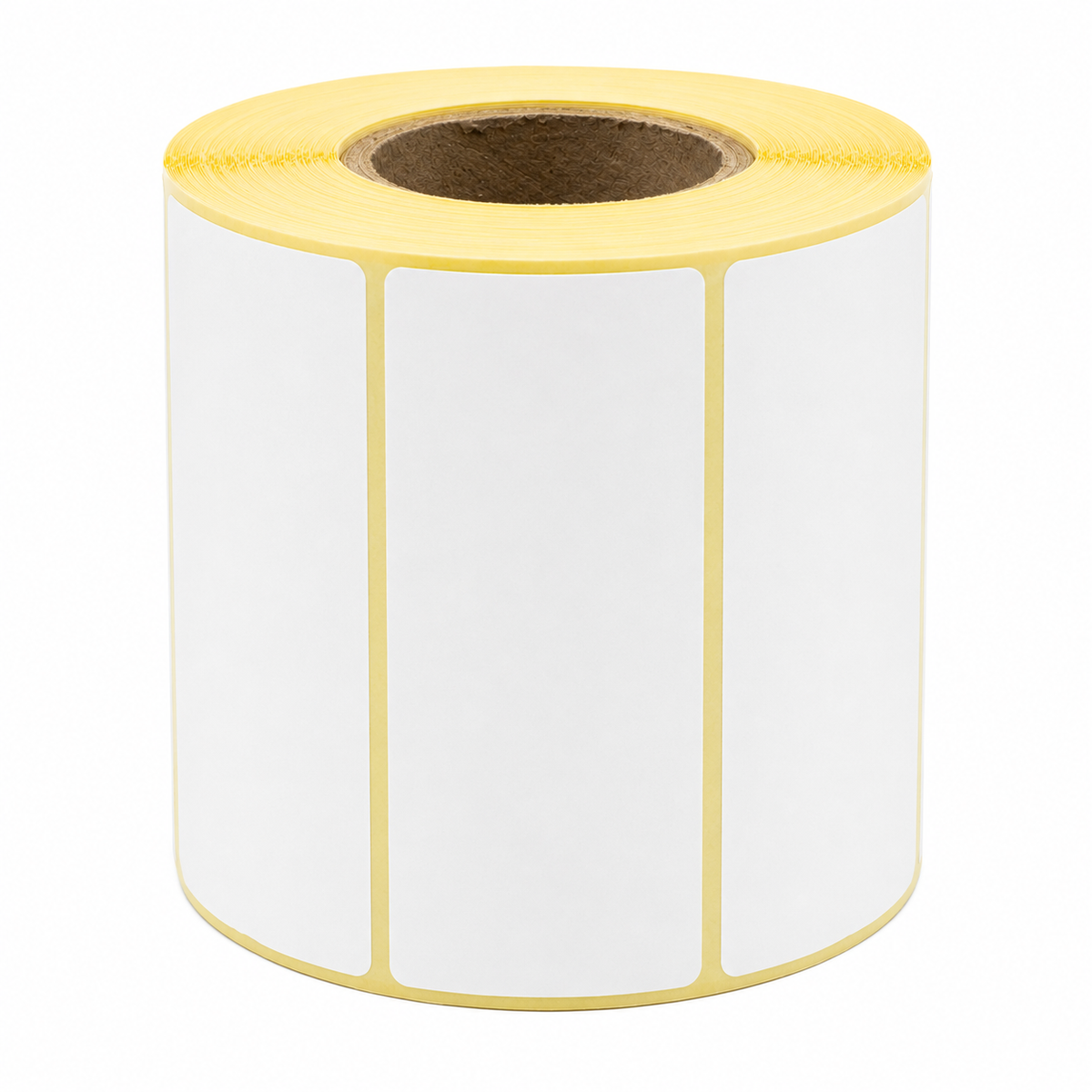 Étiquettes thermiques autocollantes 75 × 25 mm – 1000 par rouleau, mandrin 40 mm