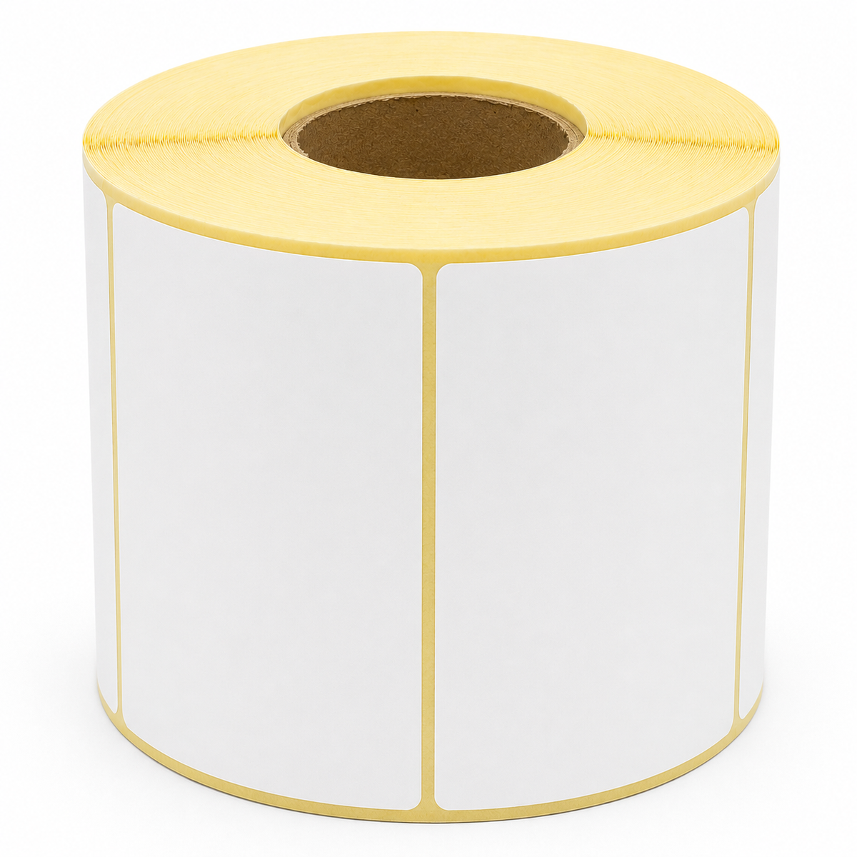 Selbstklebende Thermoetiketten 80 × 50 mm – 1000 Stück pro Rolle