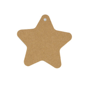 Kraft Paper Gift Tags - 120 pcs, Multiple Shapes & Sizes | MD Labels