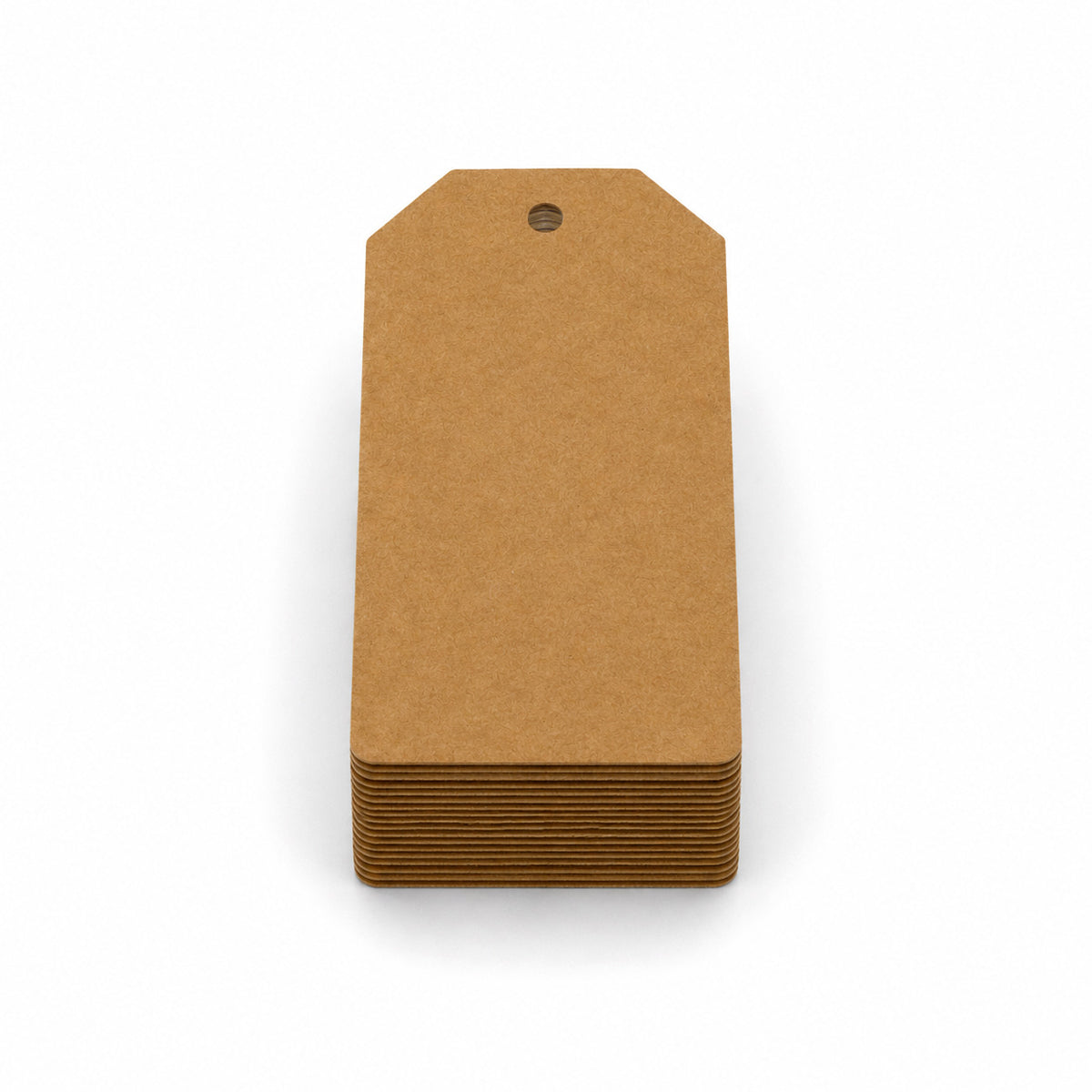 Kraft Paper Gift Tags - 120 pcs, Multiple Shapes & Sizes | MD Labels