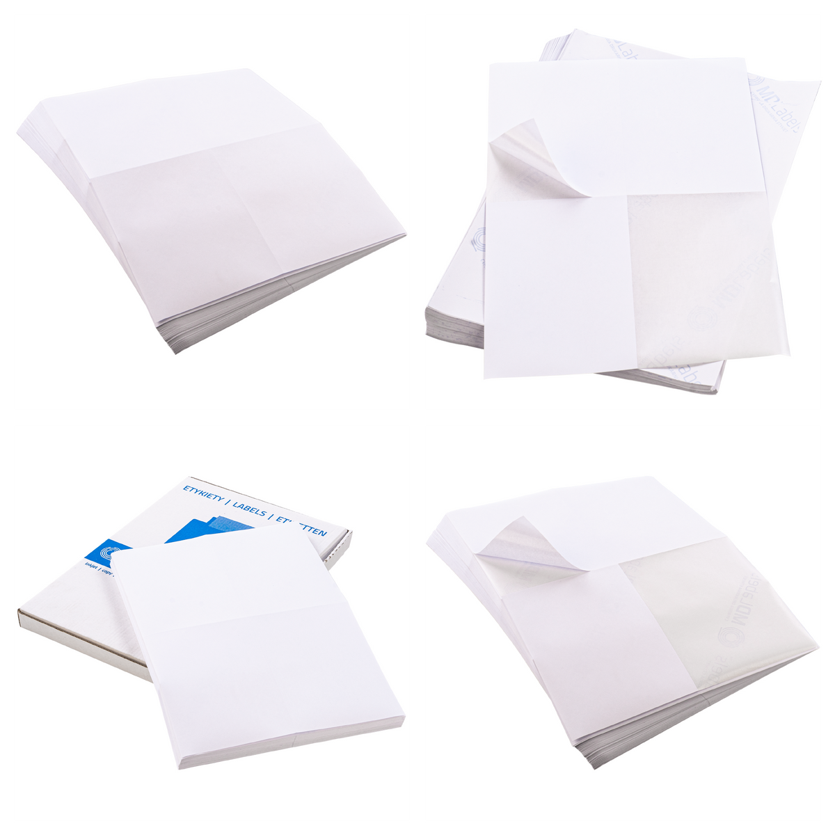 Labels on A4 INPOST A4 105x148 self-adhesive 100 sheets